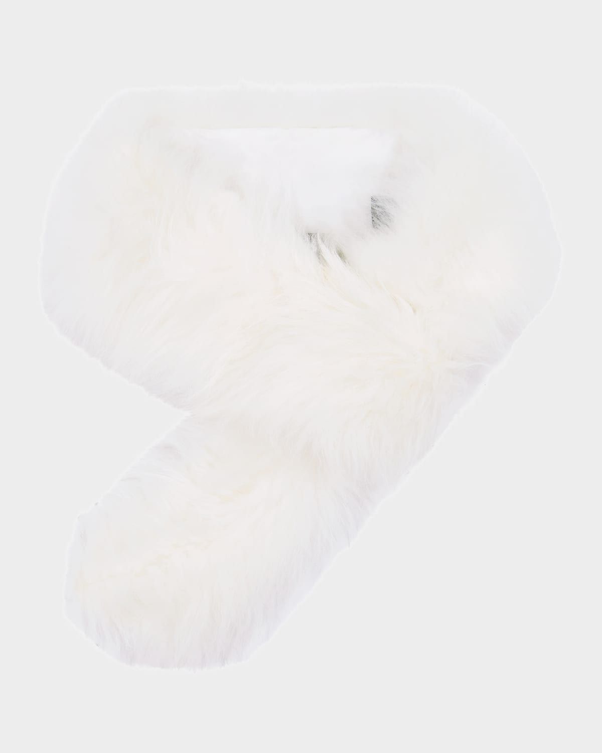 Knit Select Cashmere Goat Pull-Through Scarf