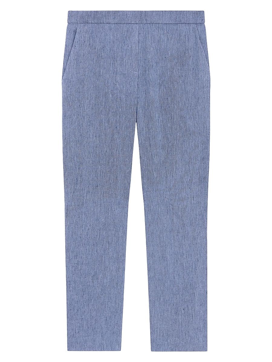 Women's Treeca Slim-Fit Pants - Light Denim - Size 10