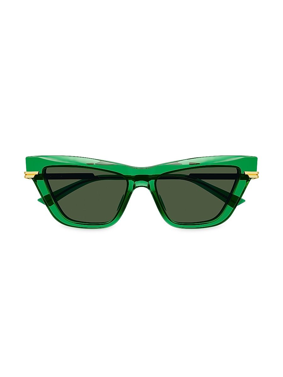 Women's Combi Acetate 54MM Cat-Eye Sunglasses - Green