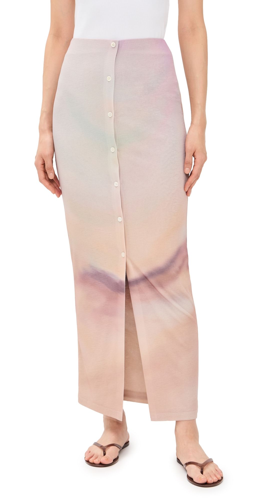 Nanushka Mahika Skirt Sunrise Haze M