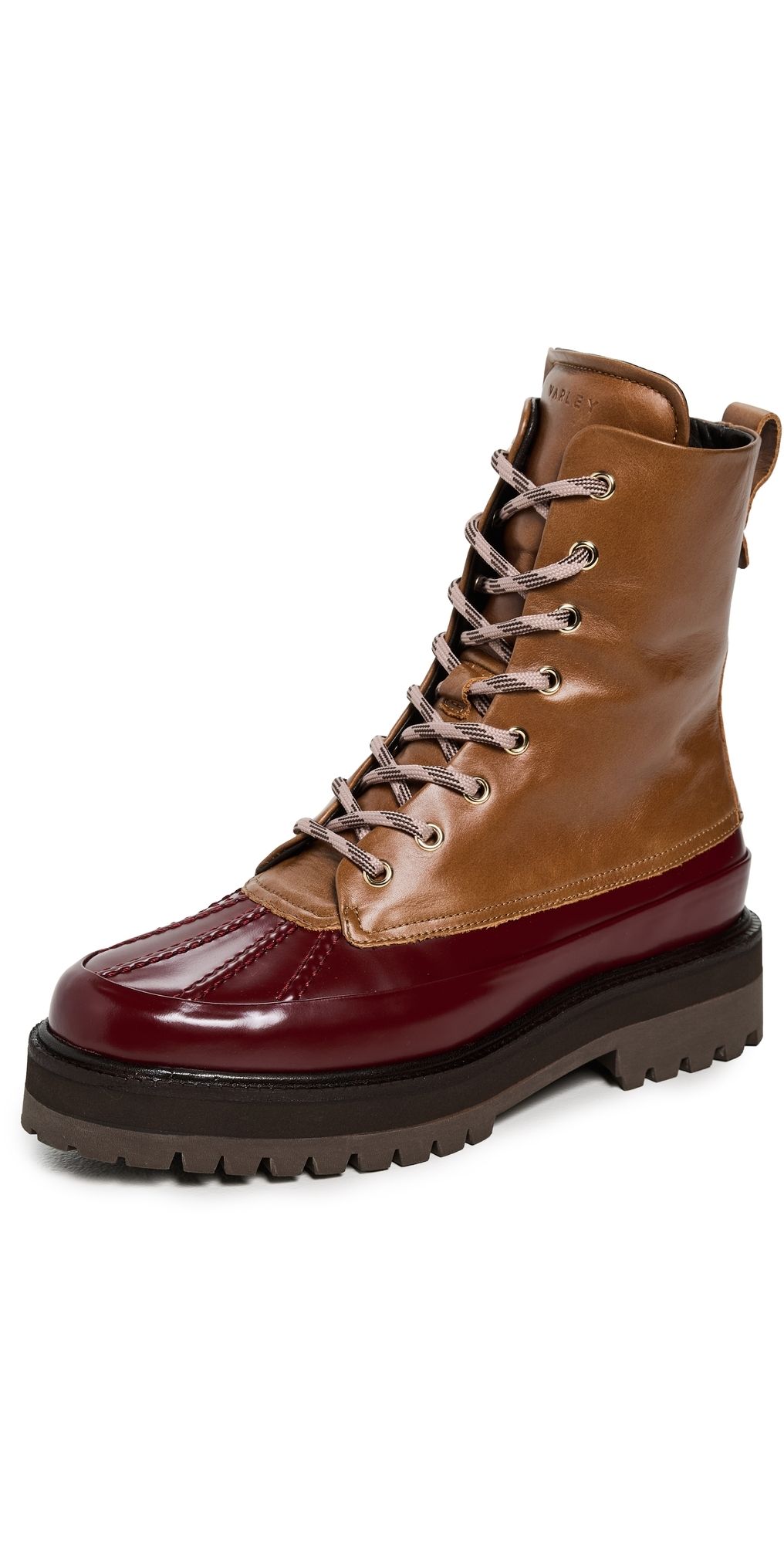 Varley Silo Winter Boots Bordo/Camel 9