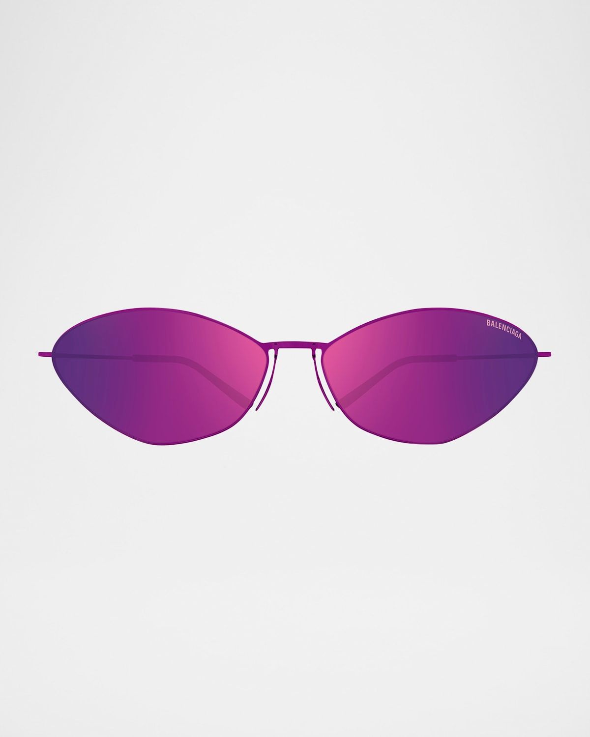 Cat-Eye Titanium Sunglasses