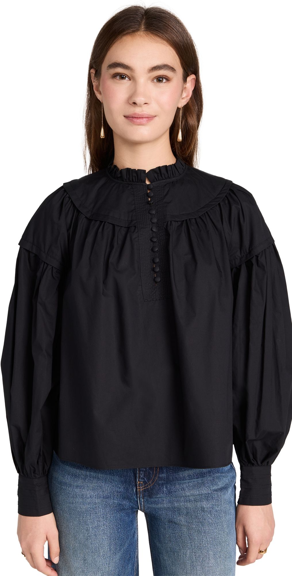 Ulla Johnson Marika Blouse Noir 0