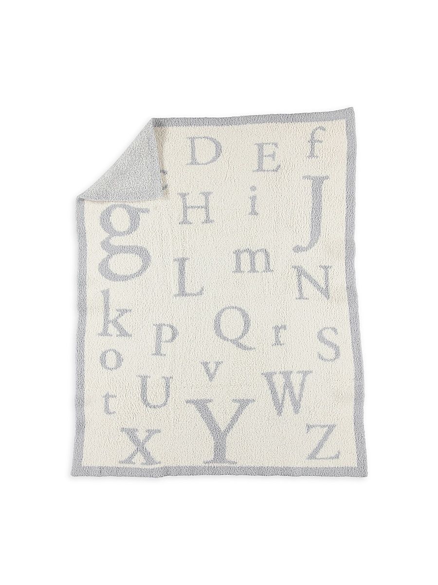 Baby's Cozychic ABC Blanket - Dusty Rose