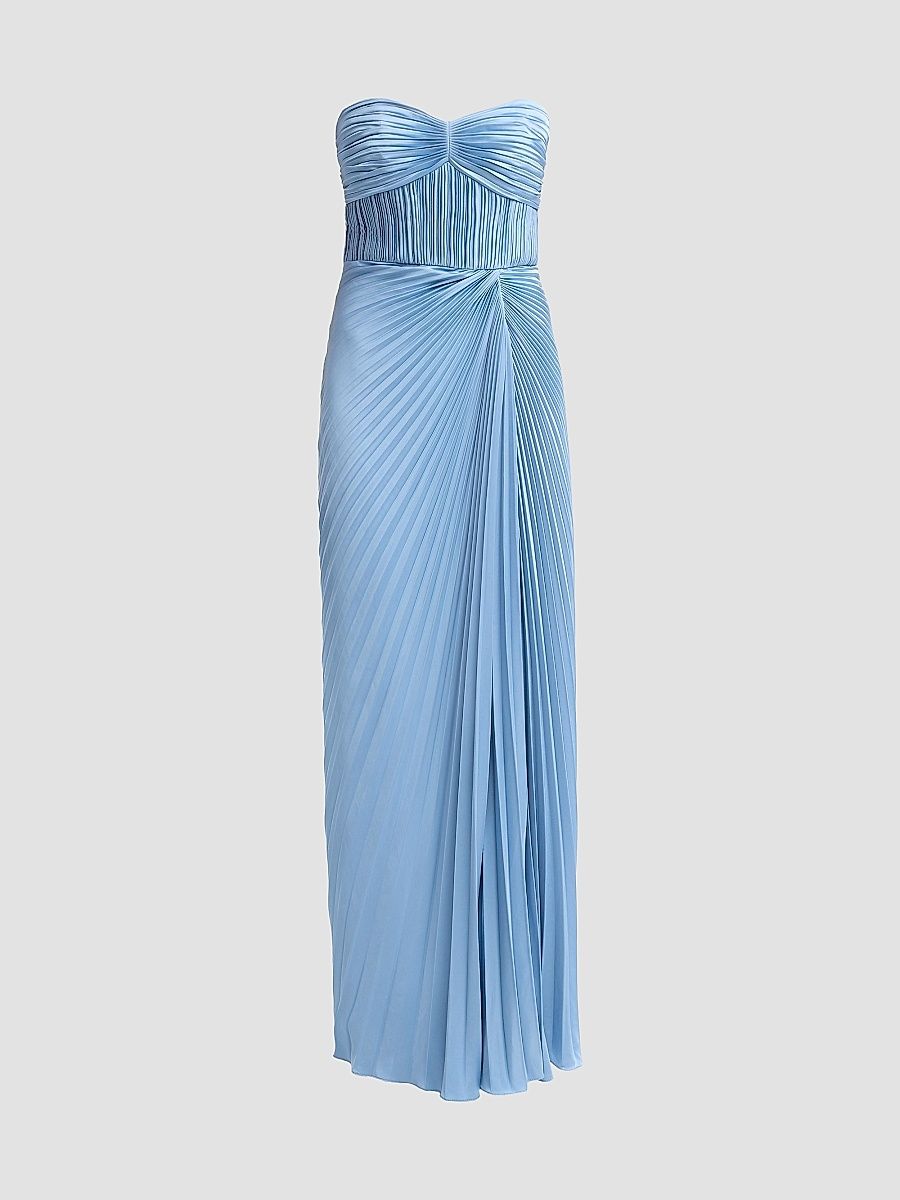 AMUR Women's Joyceann Strapless Gown - Stem - Size 14