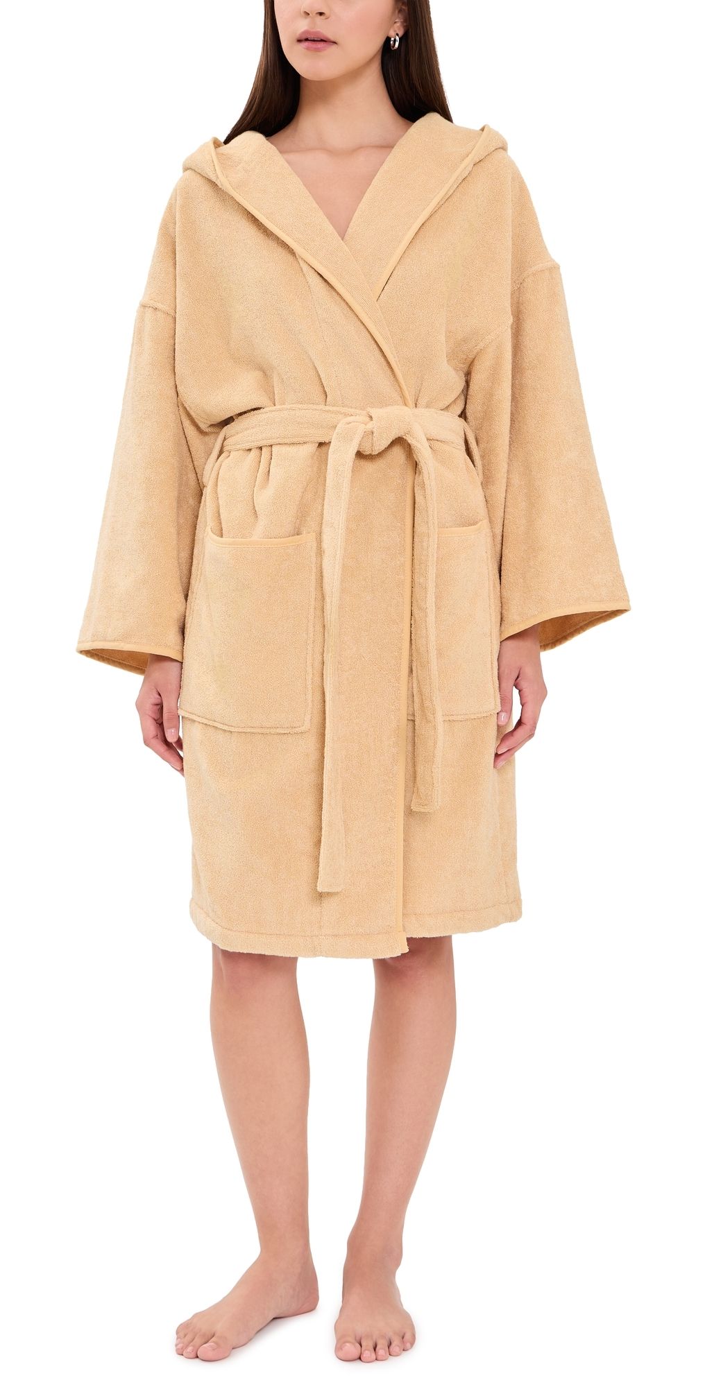 Hommey Terry Robe Sunflower S/M