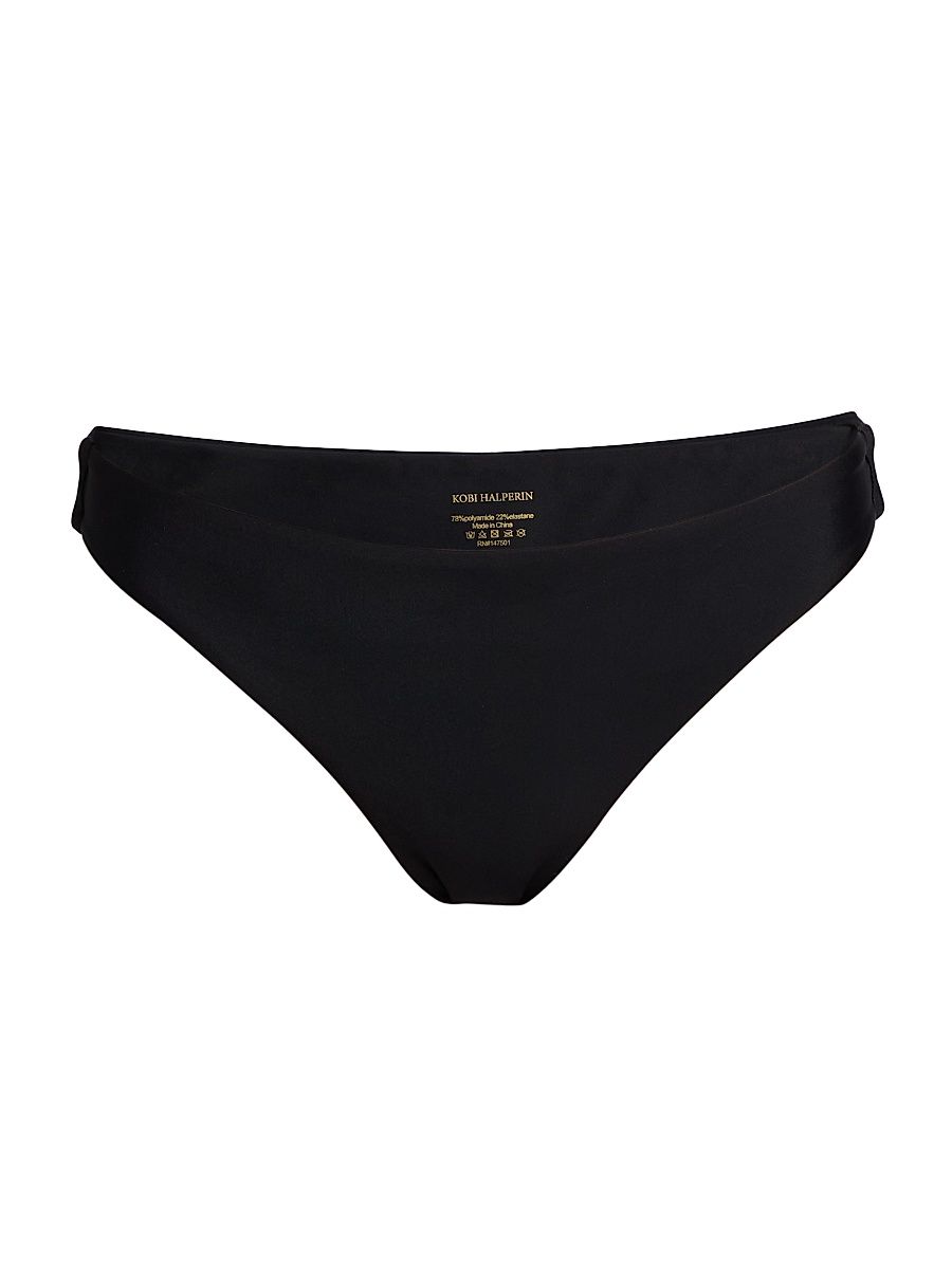 Women's Ellie Bikini Bottom - Black - Size XL