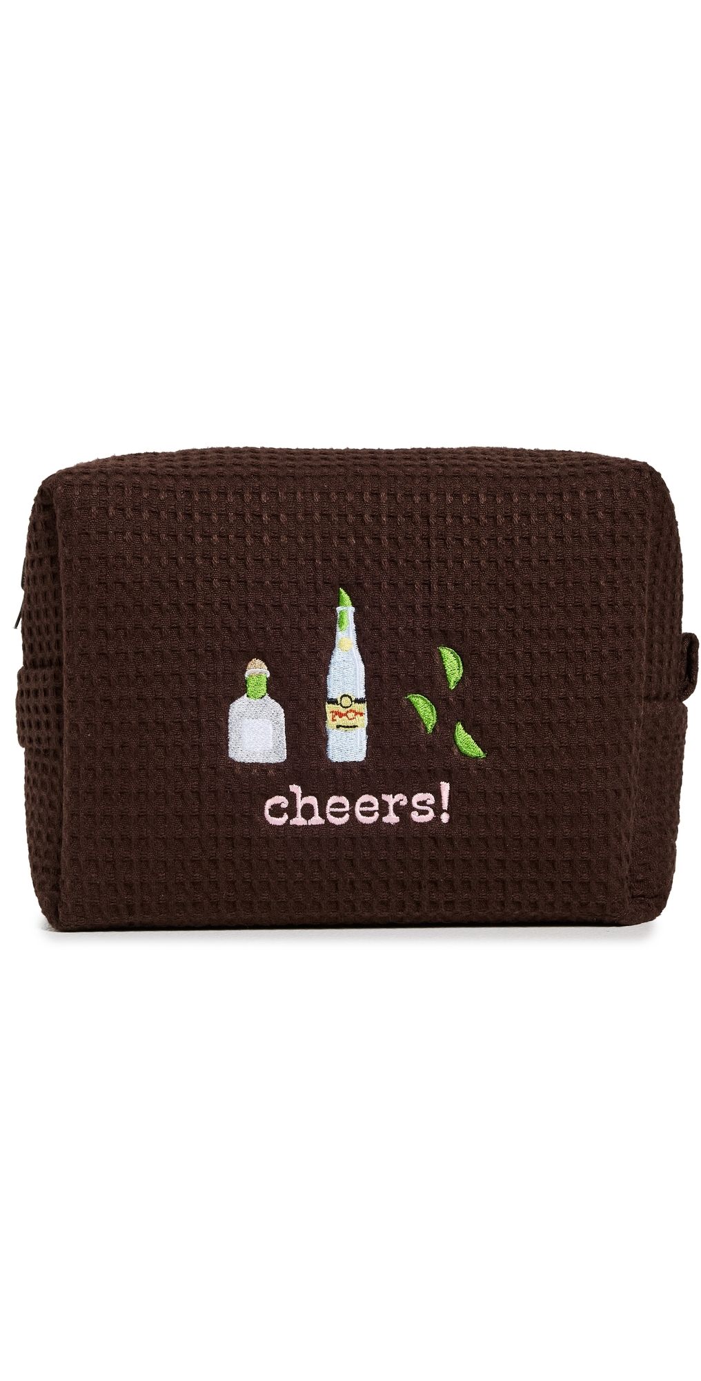 Abbode Beverage Waffle Pouch Brown One Size