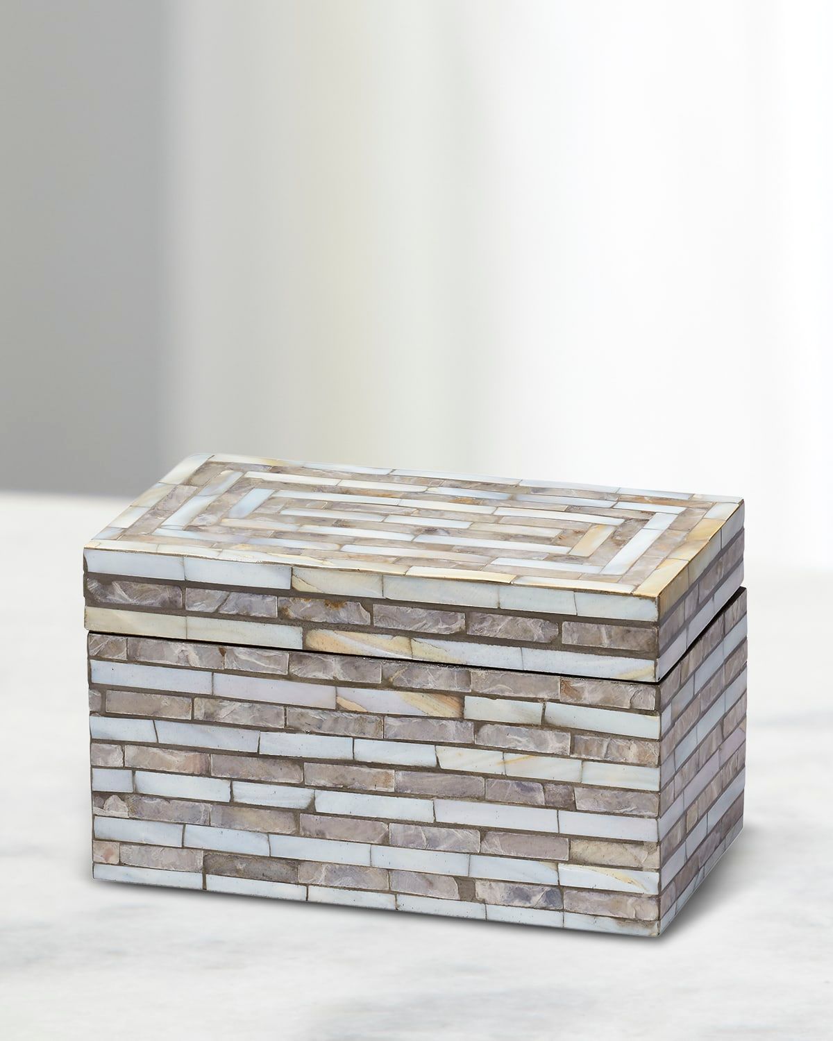 Roosevelt Small Mother-of-Pearl Box