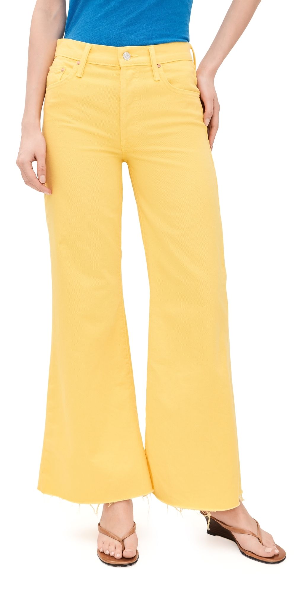 MOTHER The Tomcat Roller Fray Jeans Sunshine 26