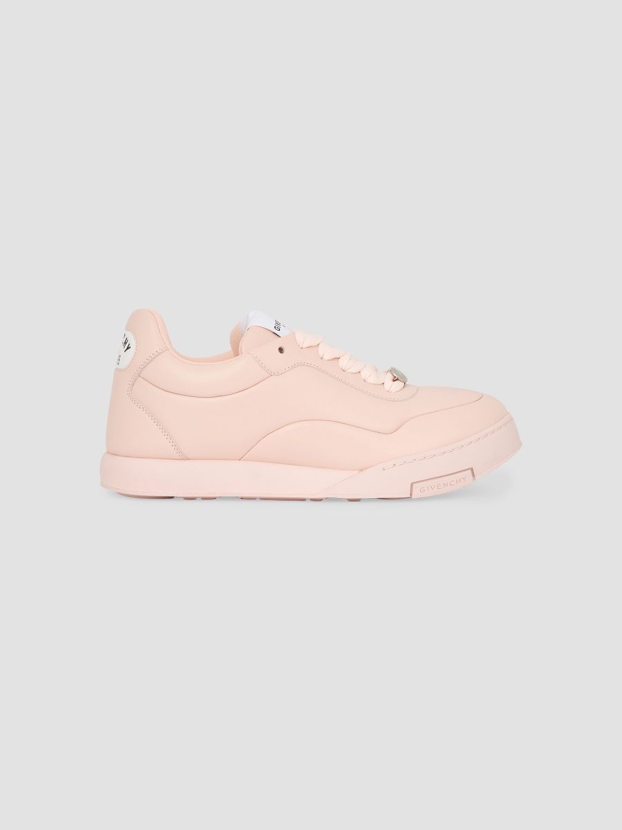 Givenchy Women's Puffy Yard Sneakers in Nappa Leather - Light Pink - Size 10