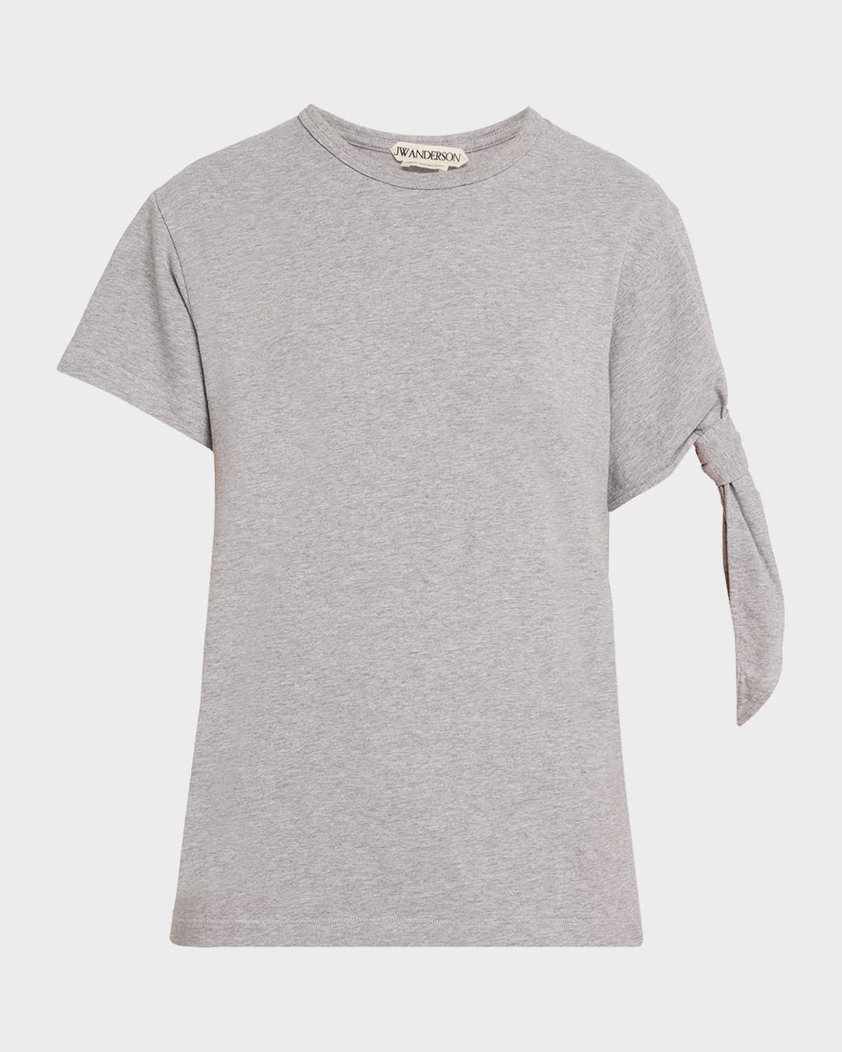 Knotted Short-Sleeve T-Shirt