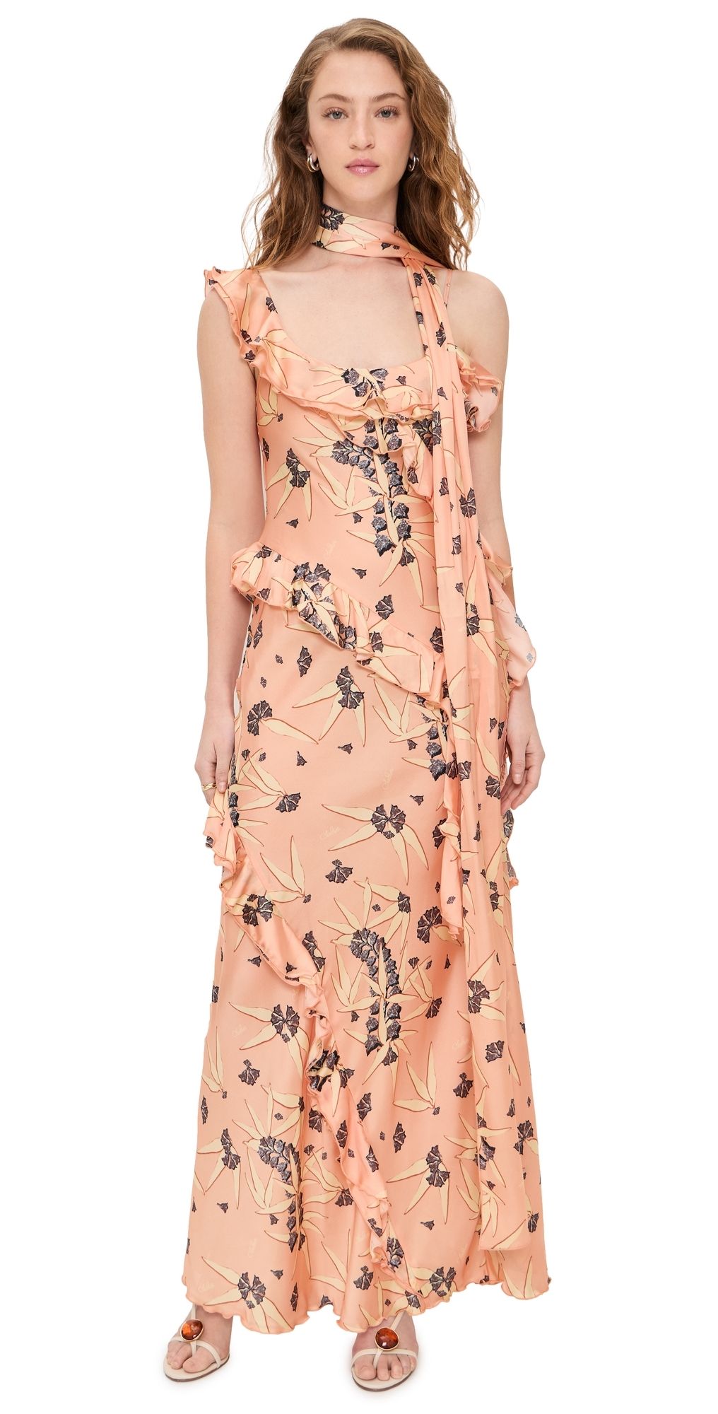 SIEDRES Monica Dress Coral 34