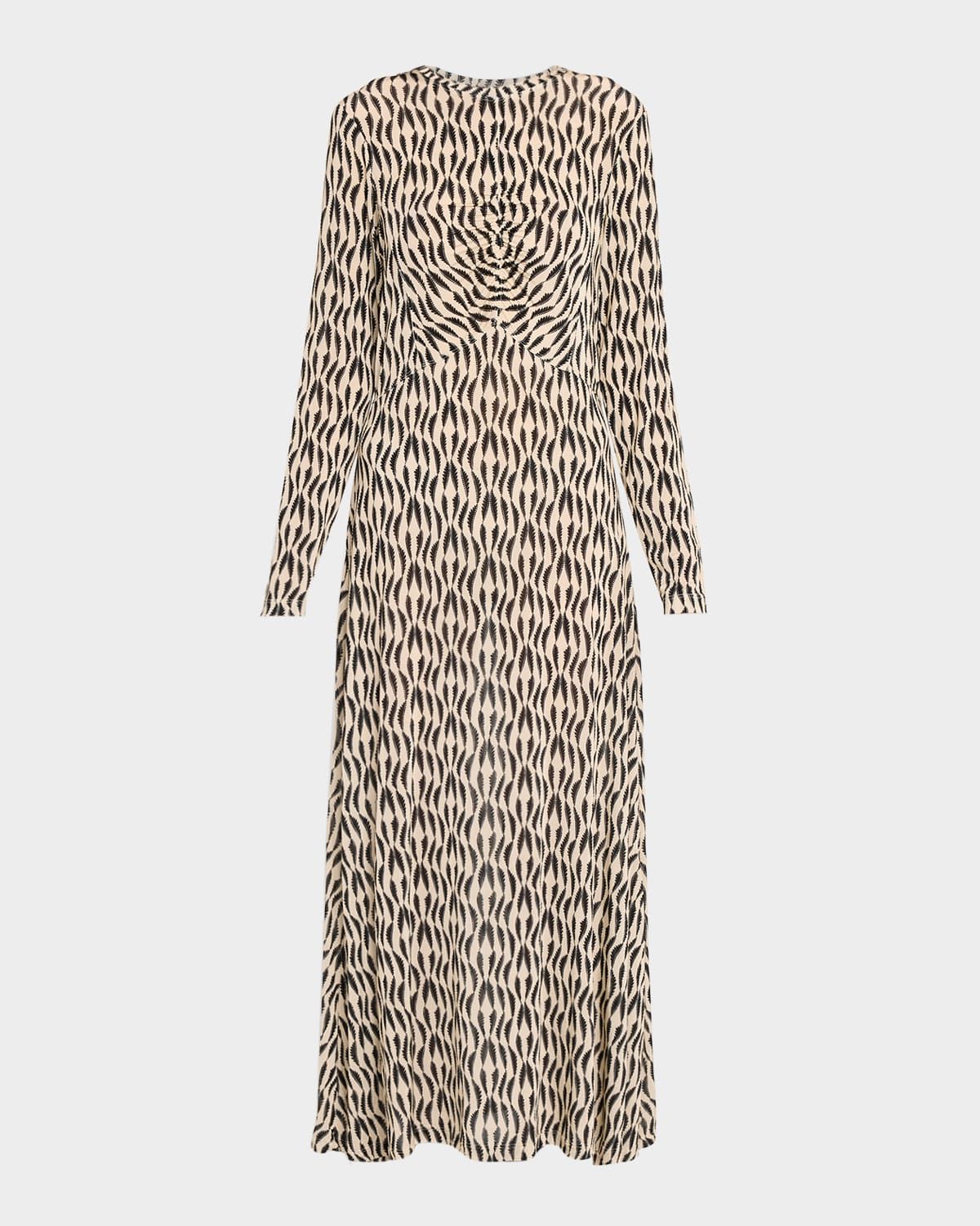 Naia Printed Jersey Maxi Dress
