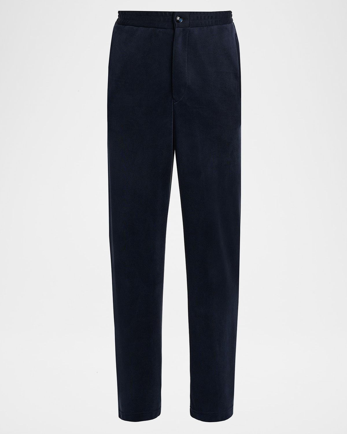 Men & apos;s Relaxed-Fit Cupro Trousers