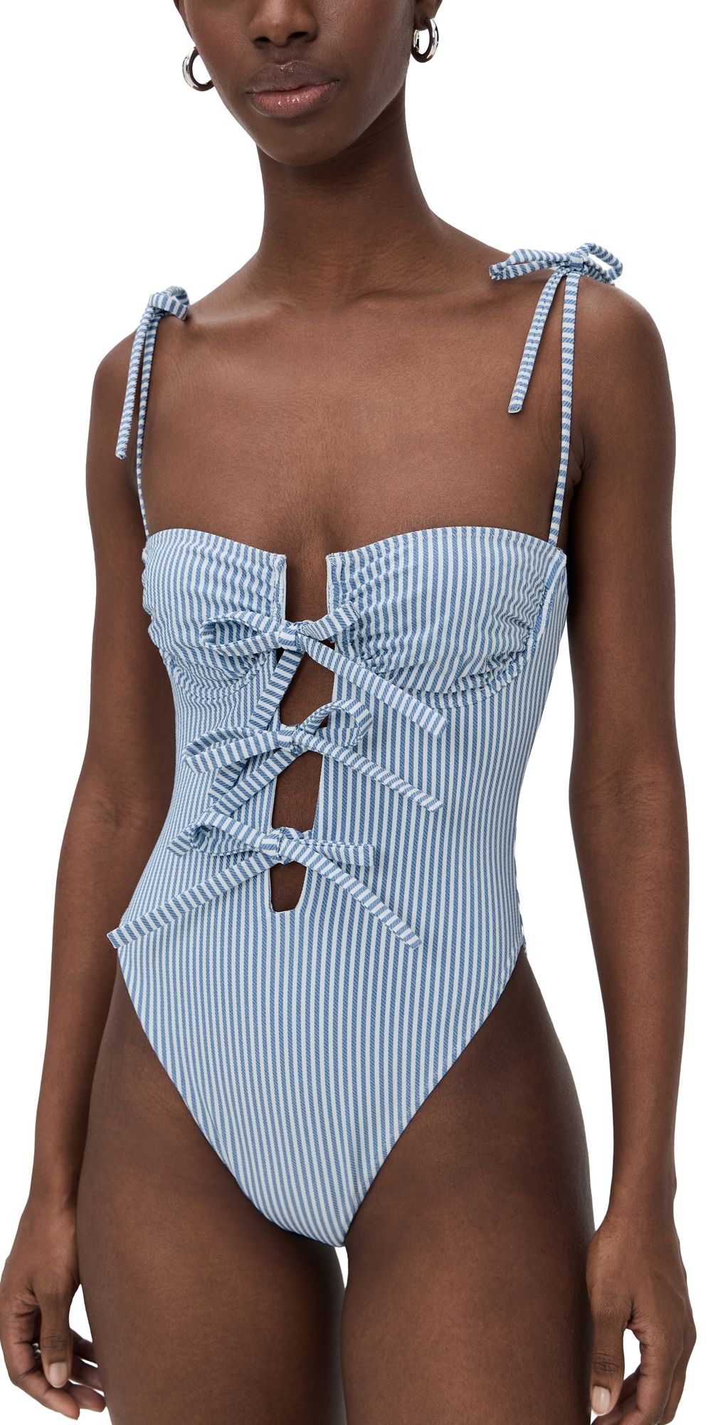 Montce Classic Blue Stripe Trois One Piece Classic Blue Stripe S