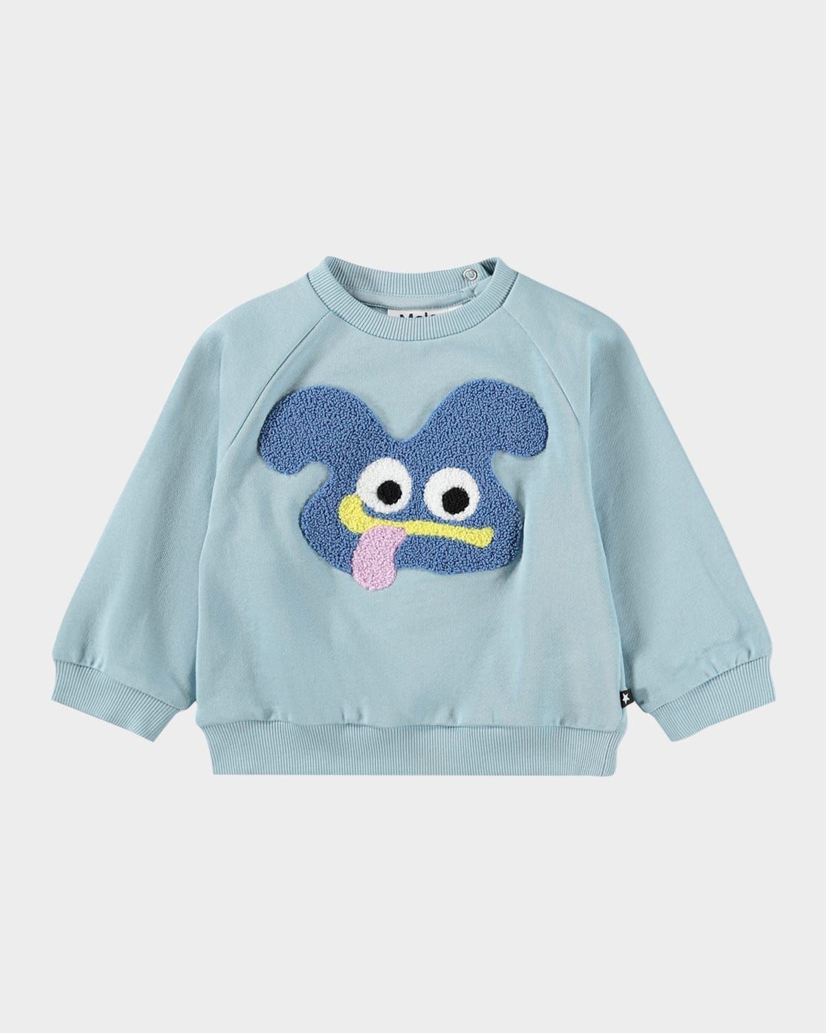 Boy & apos;s Disc Embroidered Sweatshirt, Size 3M-4