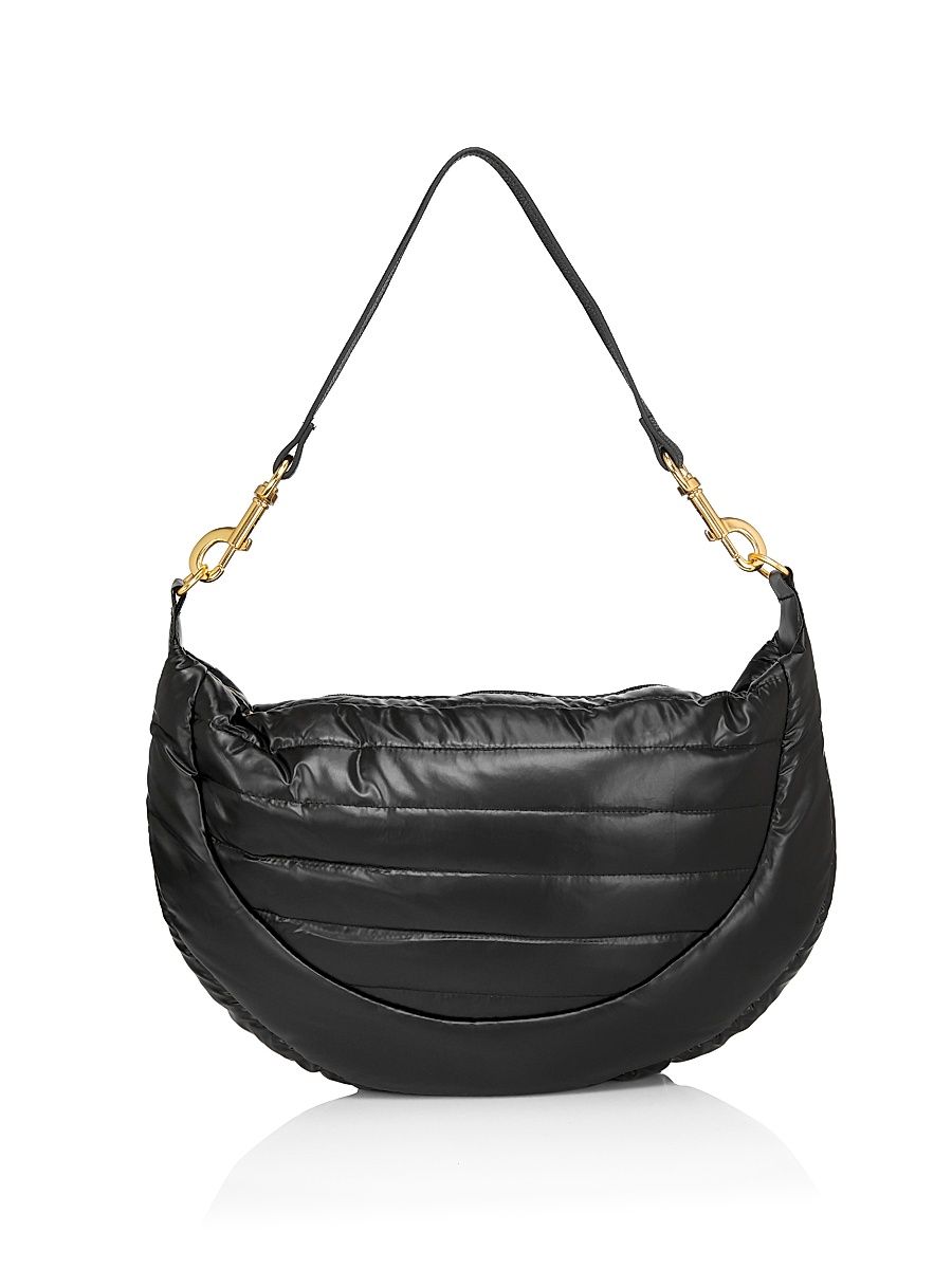 Women's Elton Crossbody Hobo Bag - Pearl Black