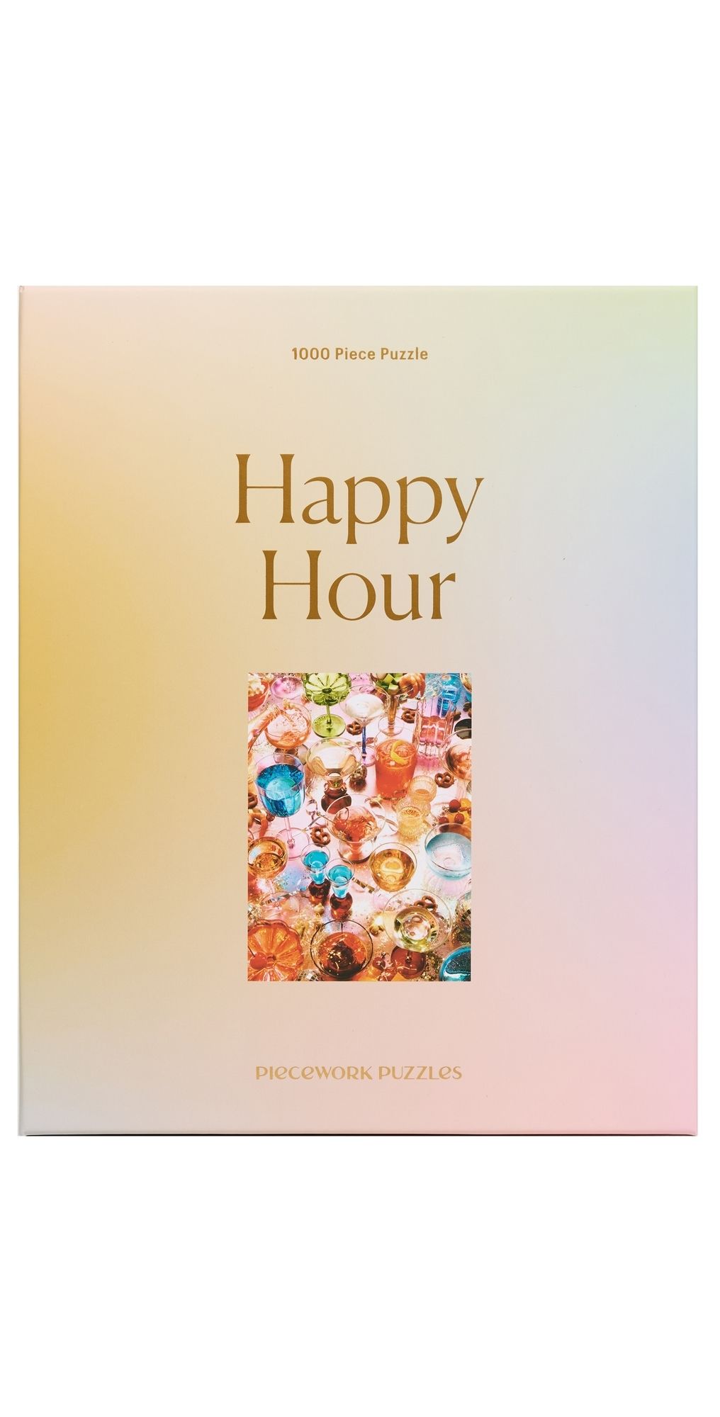Piecework Puzzles Happy Hour Puzzle Multi One Size