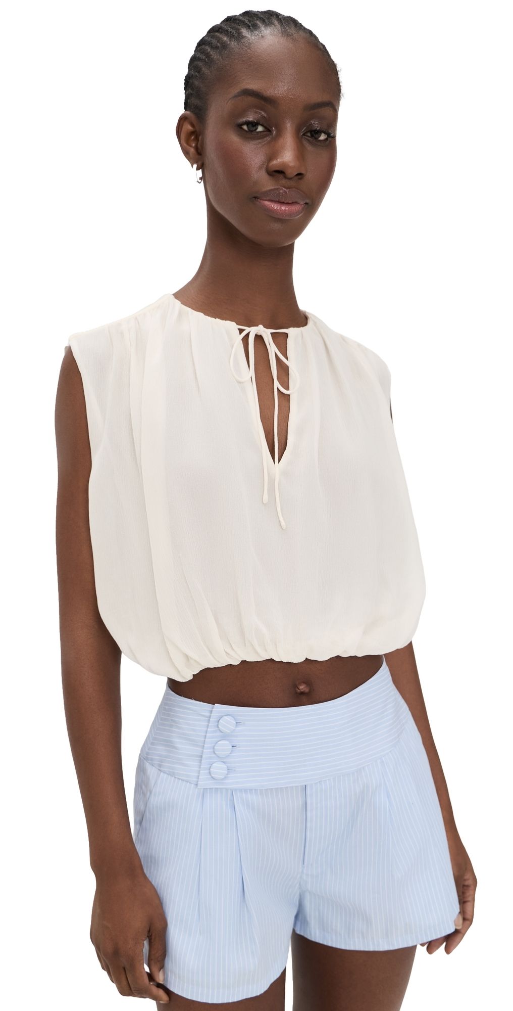 FRAME The Wave Top Cream S