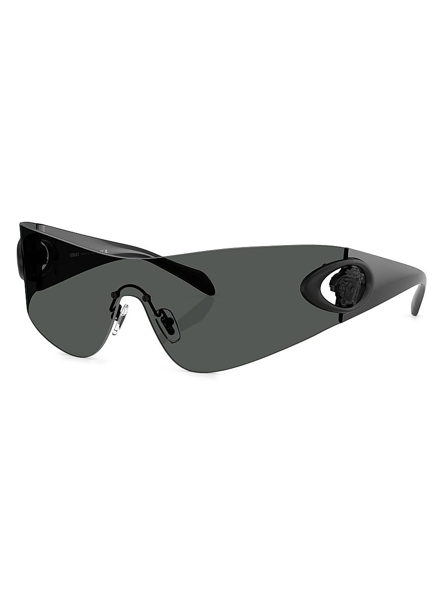 Men's Shield Sunglasses - Black