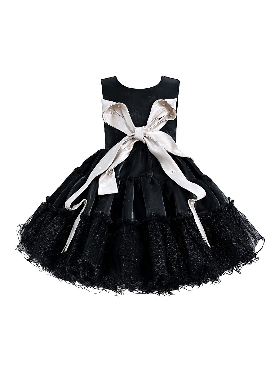 Baby Girl's, Little Girl's Madrona Dress - Black - Size 9