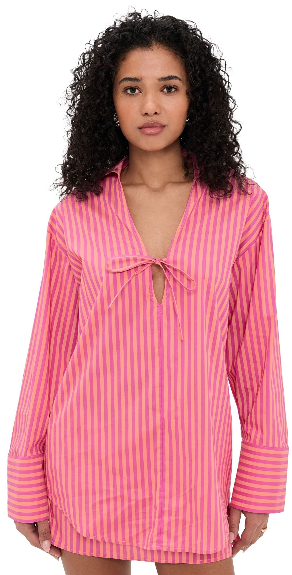 Solid & Striped The Livia Tunic Paradise Pink M