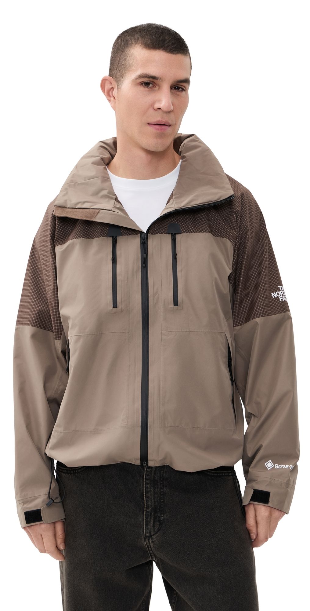 The North Face Devils Thumb Gore-Tex Jacket Mocha Brown/Smokey Brown M