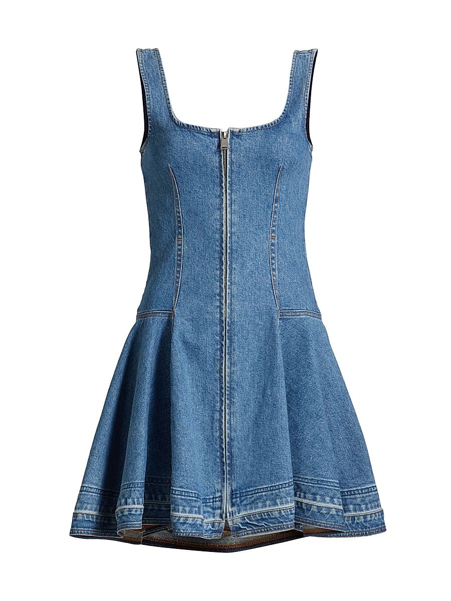 Women's Eleodra Denim Minidress - Zanpa - Size 00