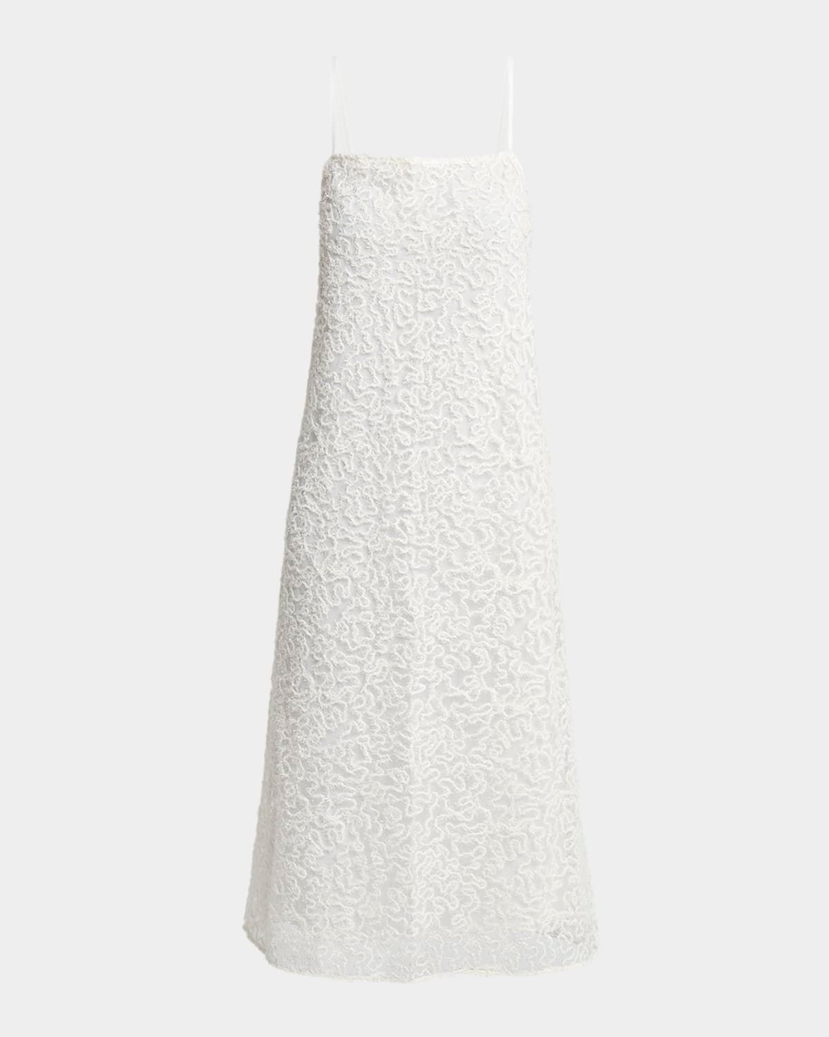 Virginie Embroidered Shift Dress