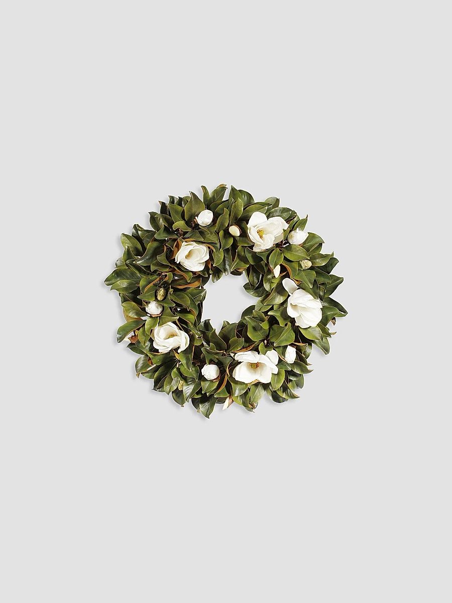 Everyday Magnolia Wreath - Size 24