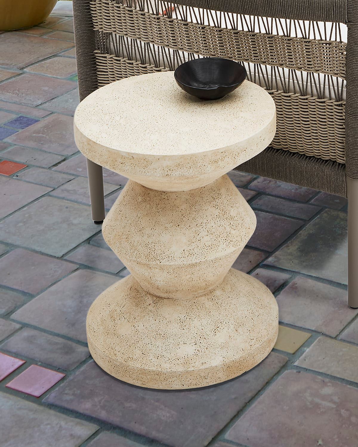 Geo Outdoor Garden Seat