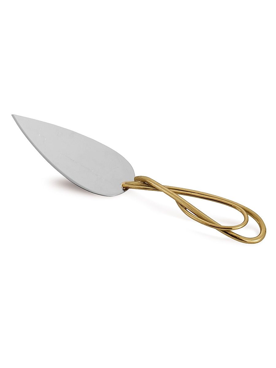 Calla Lily Stainless Steel Cake Server