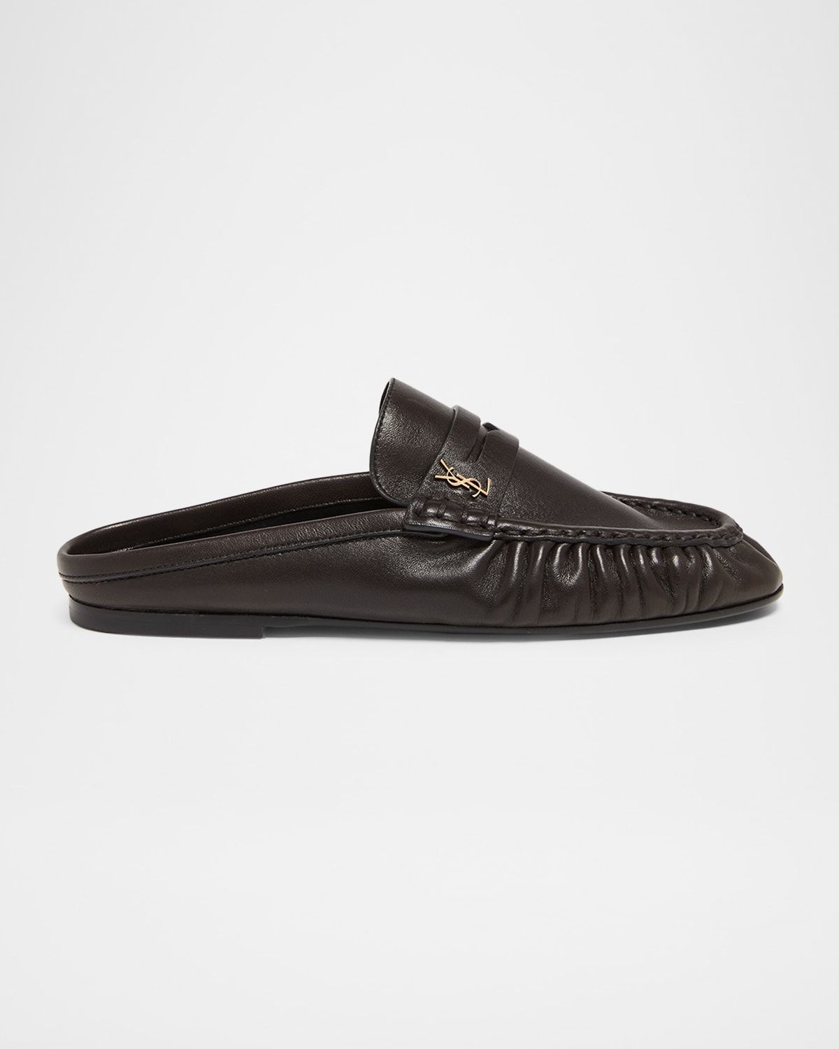 Le Loafer Leather Penny Loafer Mules