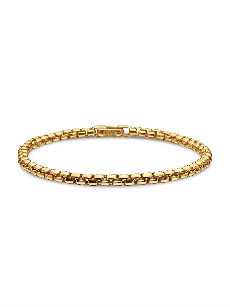 Women's DY Bel Aire Chain Bracelet In 18K Yellow Gold - Gold - Size Large