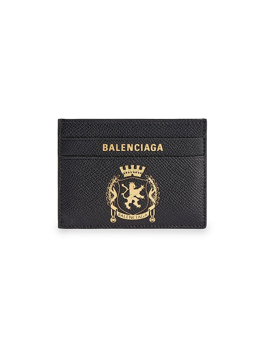 Men's Passport Card Holder - Black