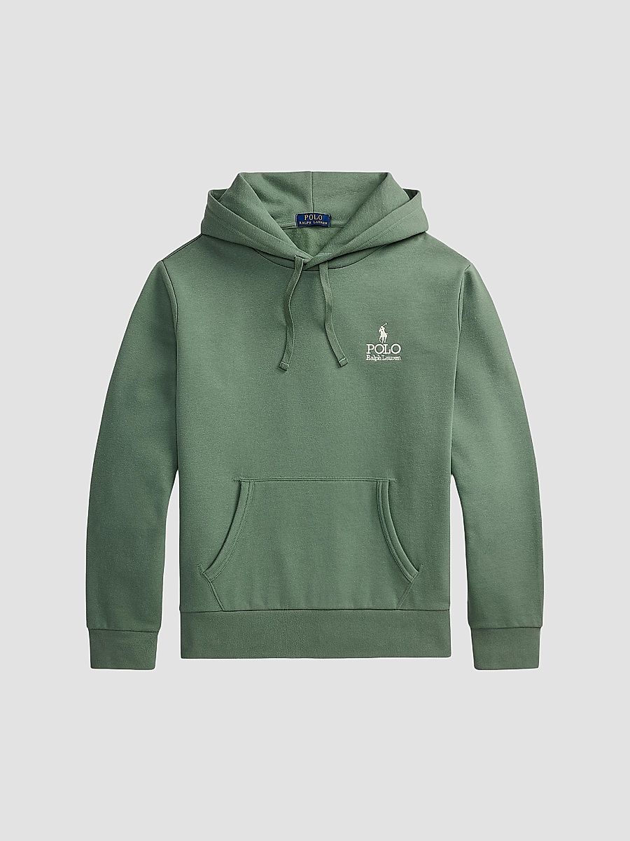 Polo Ralph Lauren Men's Logo-Embroidered Drawstring Hoodie - Fatigue - Size XXL