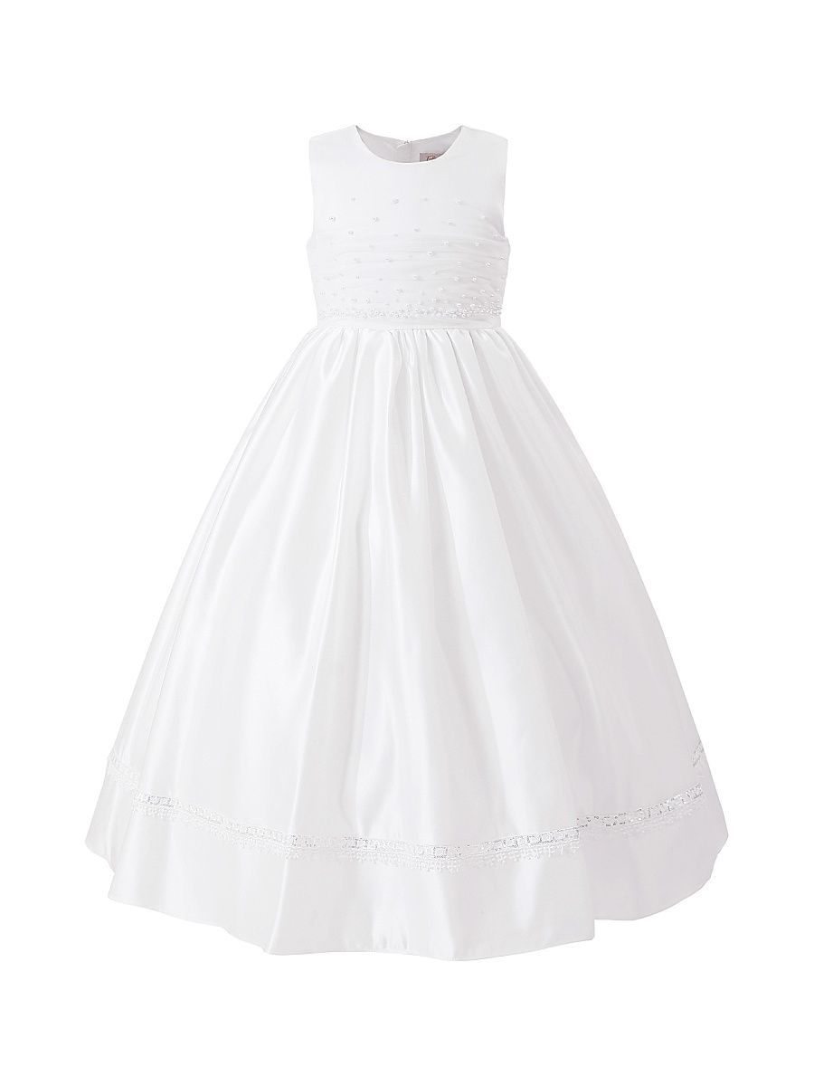 Little Girl's & Girl's Sylvarra Dress - White - Size 11