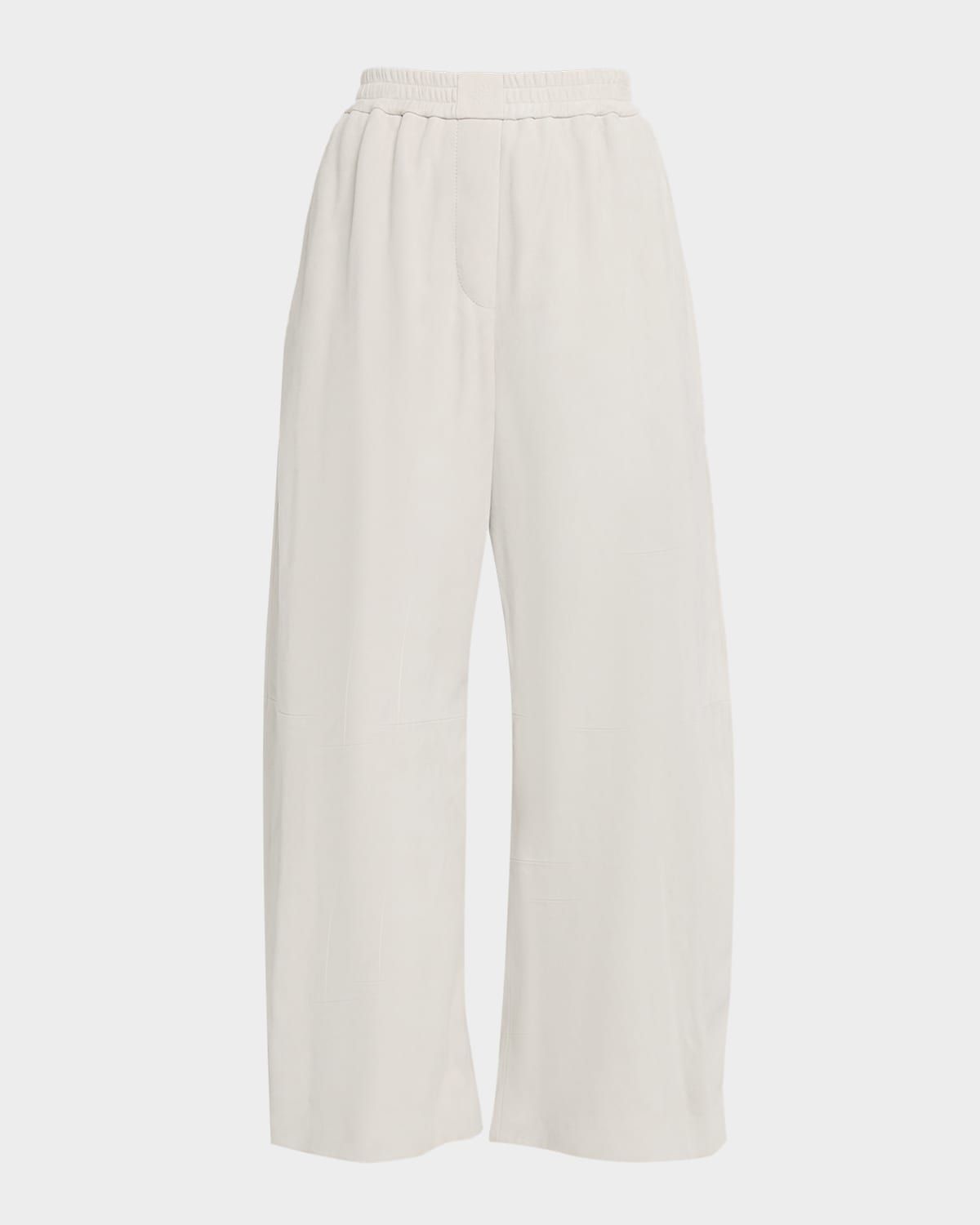 Barrel-Leg Pull-On Trousers