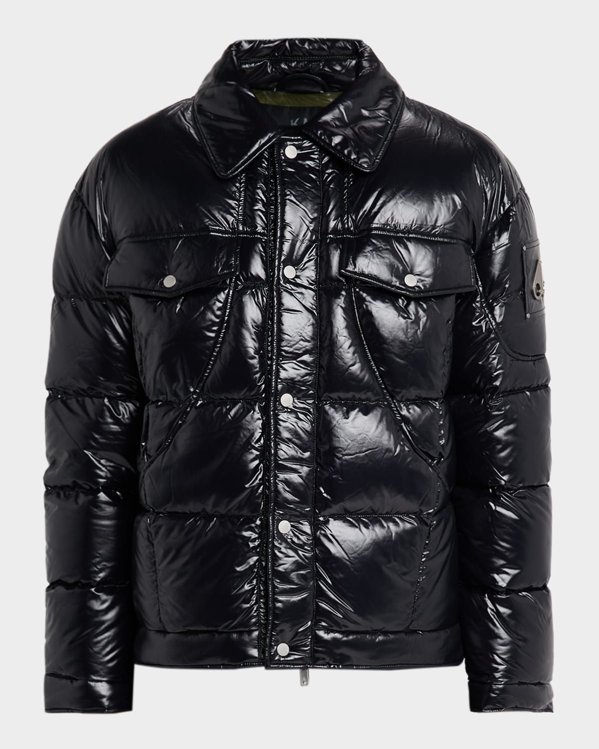 Men & apos;s Briar Quilted Down Shirt Jacket