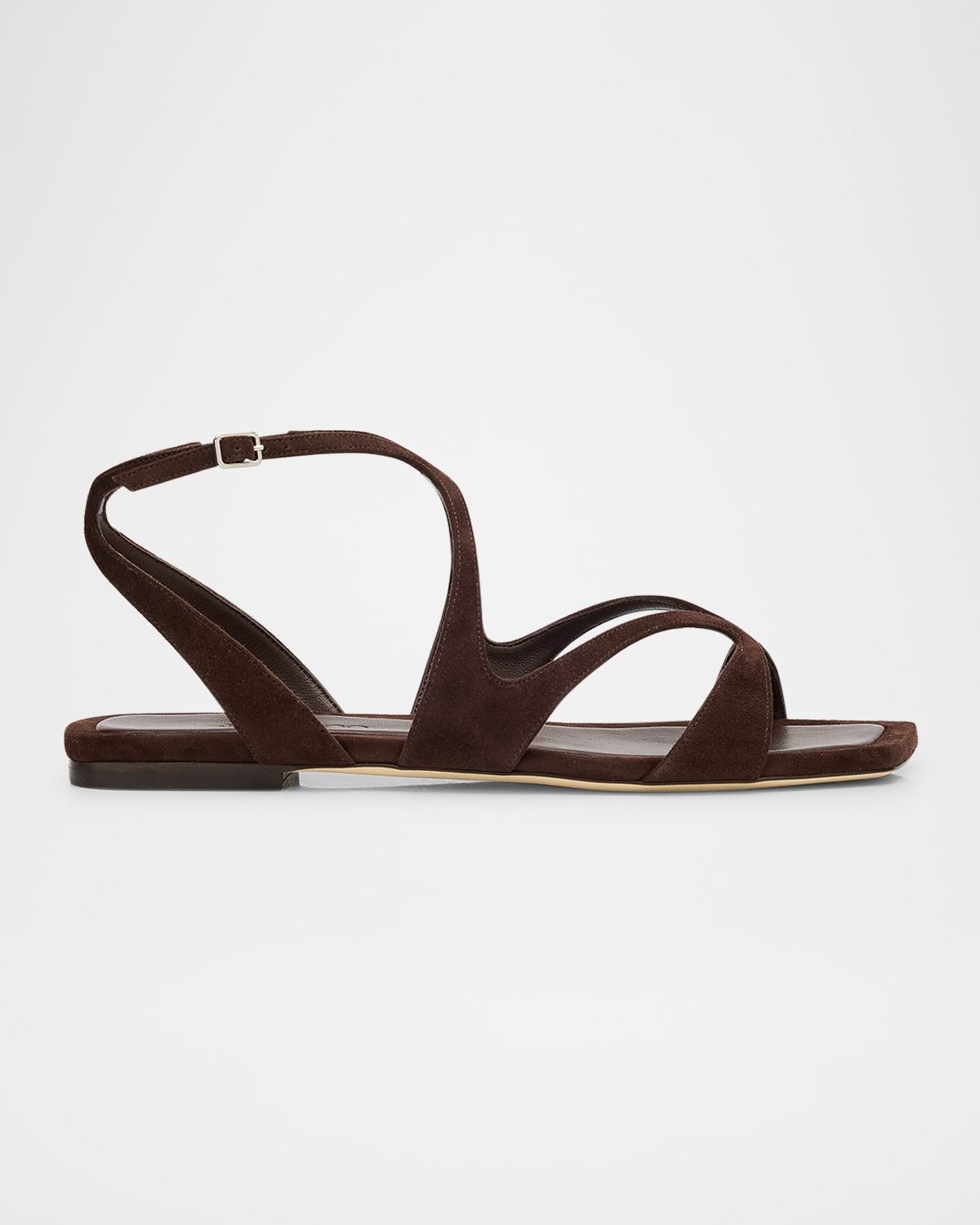Ayla Suede Flat Sandals