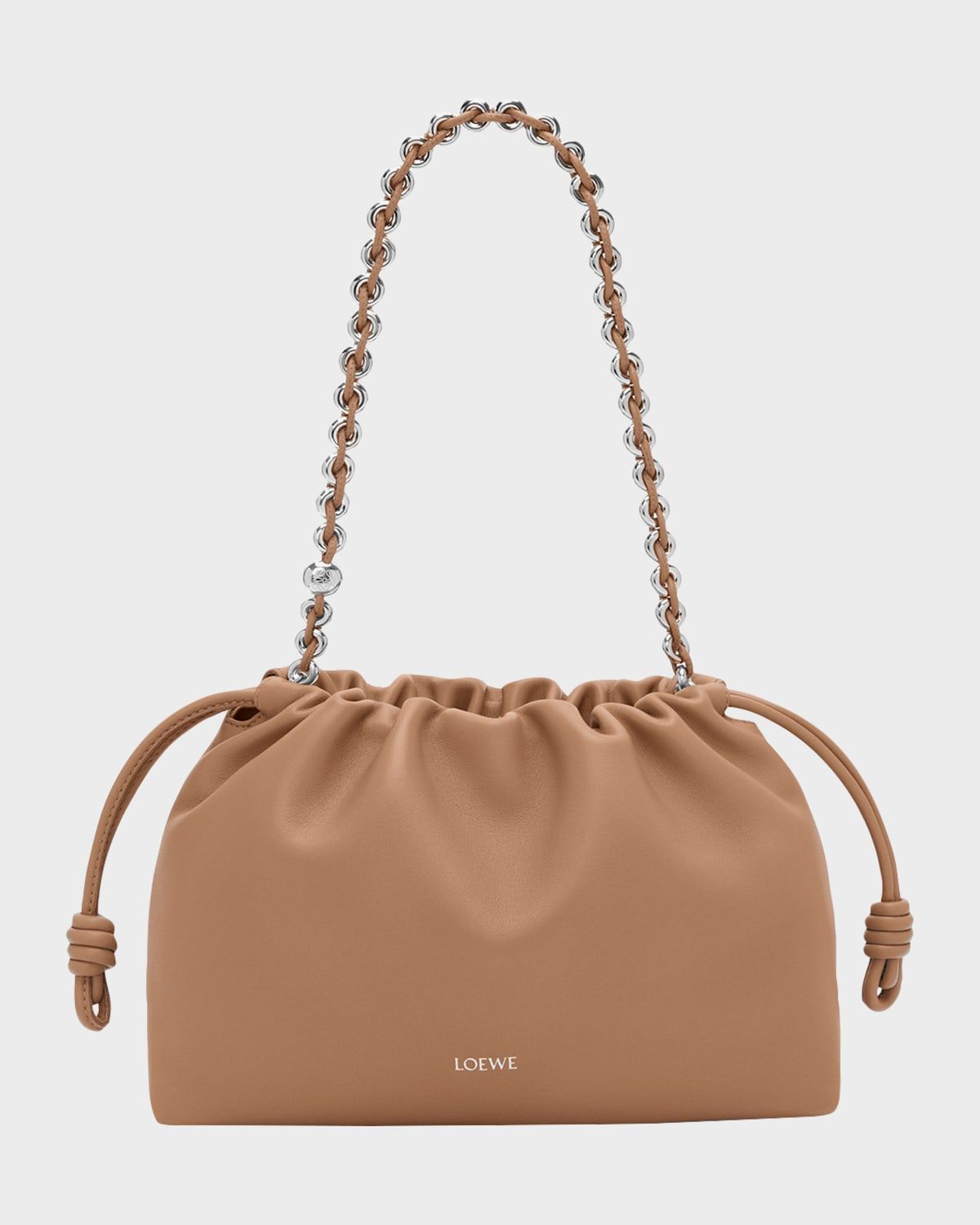 Flamenco Shoulder Bag in Smooth Leather
