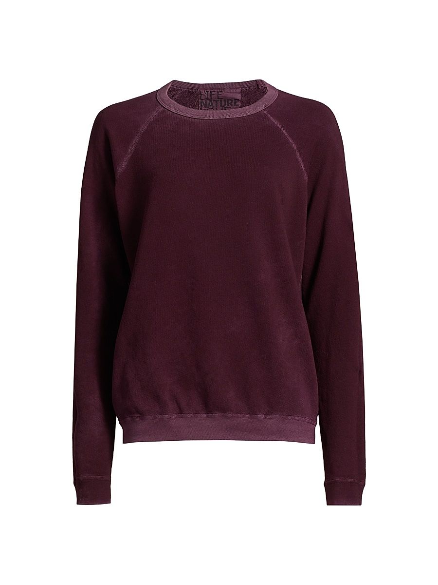 Women's Sunfade Cotton Sweatshirt - Yummy Rabbit - Size Large