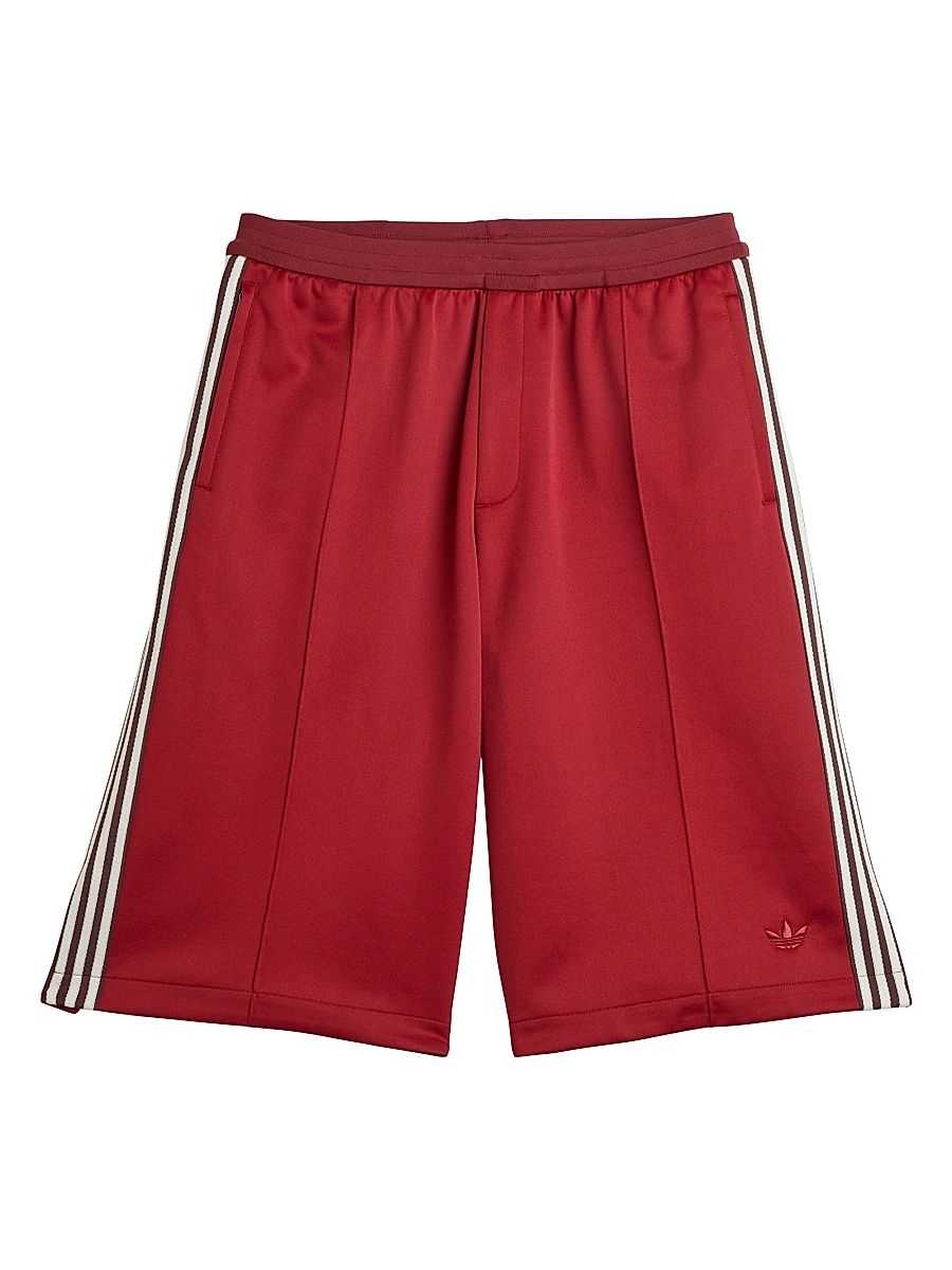 Men's adidas x Wales Bonner Track Shorts - Collegiate Burgundy - Size Large