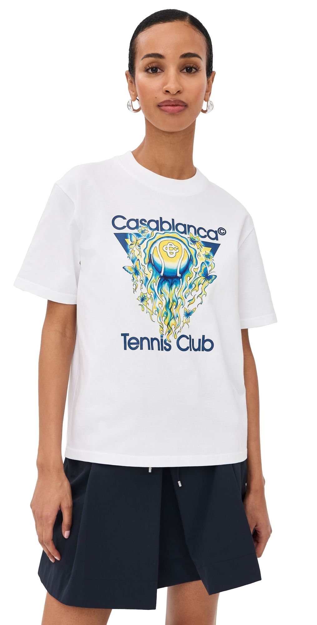 Casablanca Tennis Club Icon T-Shirt Tennis Club Icon XS