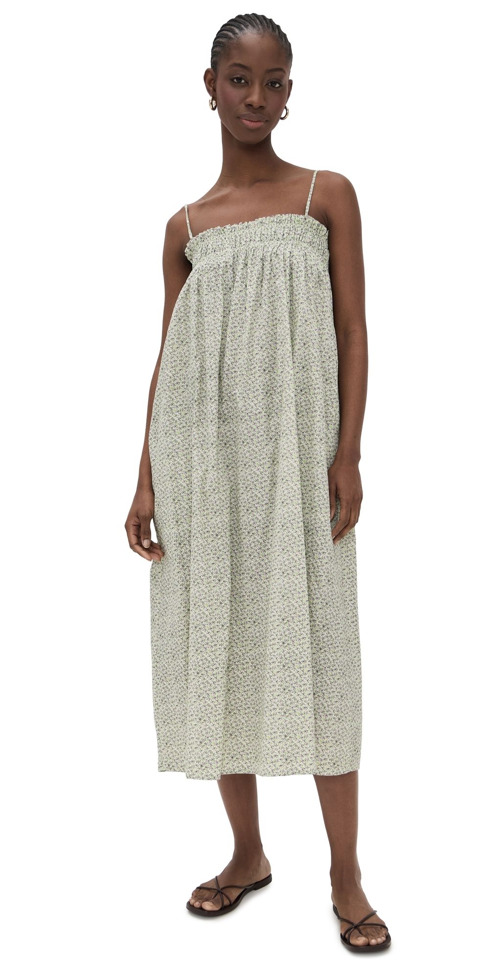 La Maregold Sammy Dress Lavender Ditsy Floral M