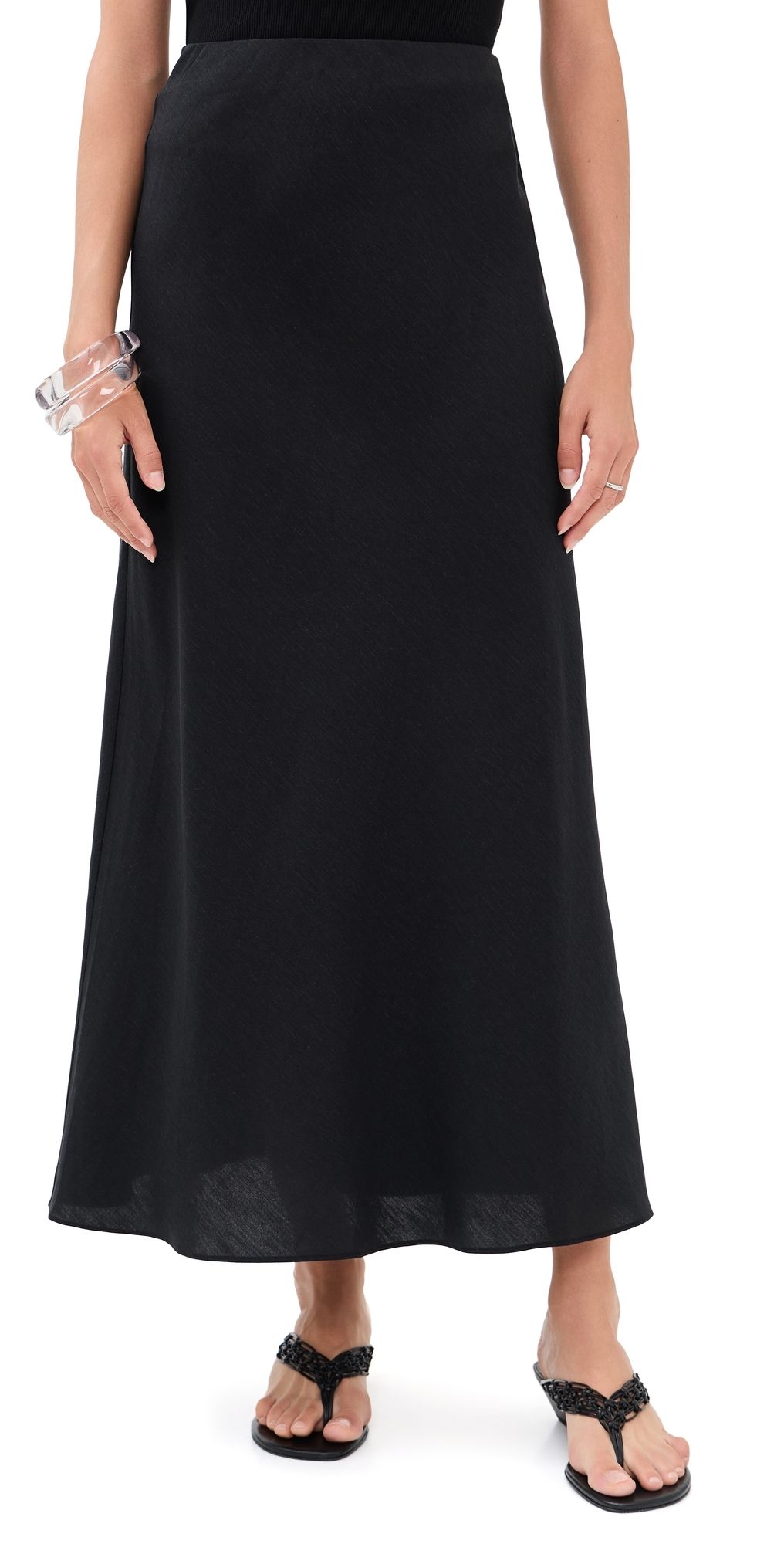 RAILS Romina Skirt Black Linen S