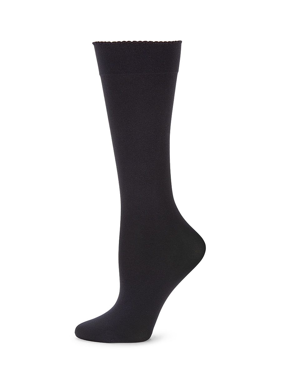 Women's Velvet De Luxe 50 Socks - Admiral - Size Small
