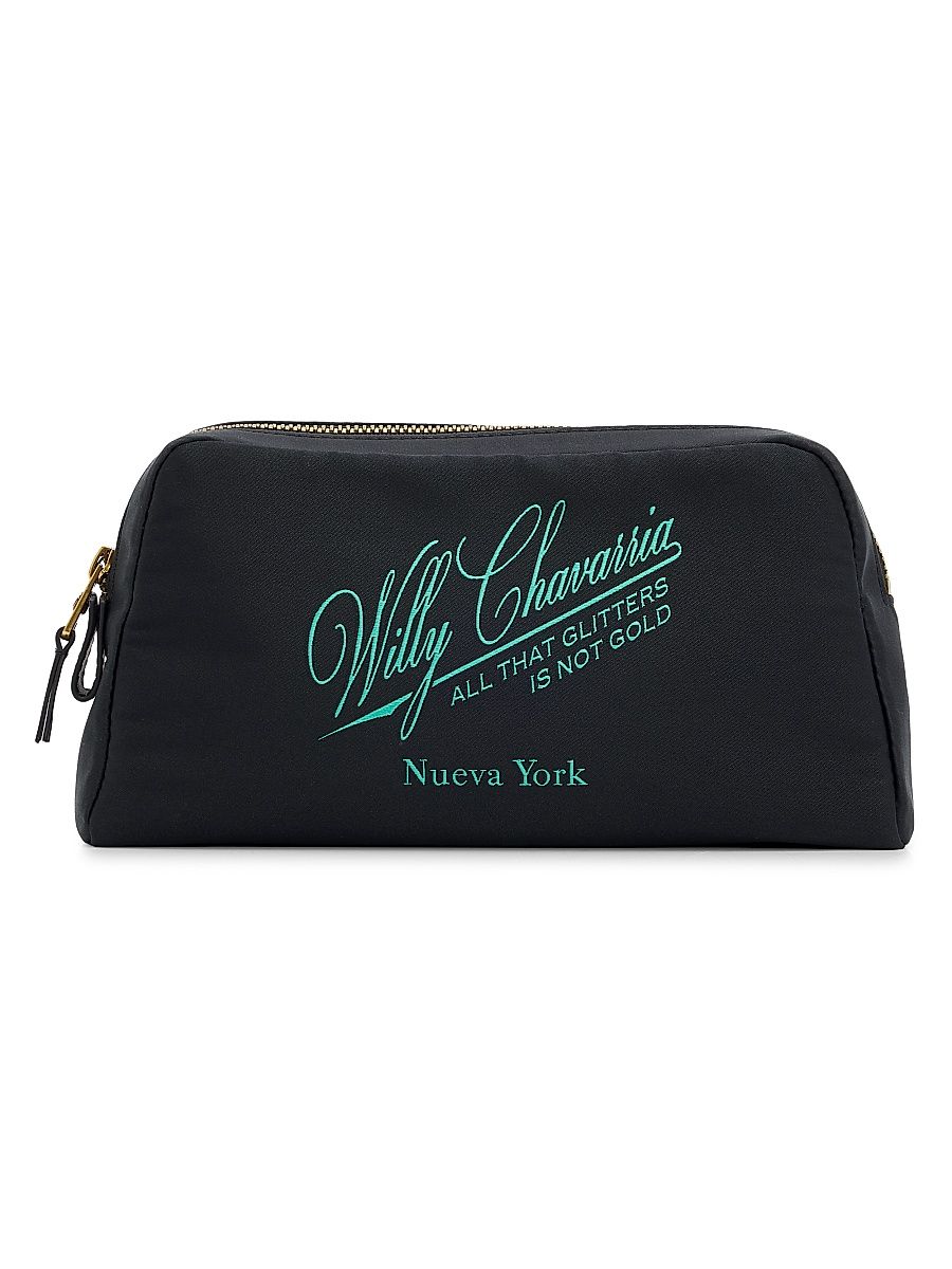 Label Wash Bag - Uniform Green