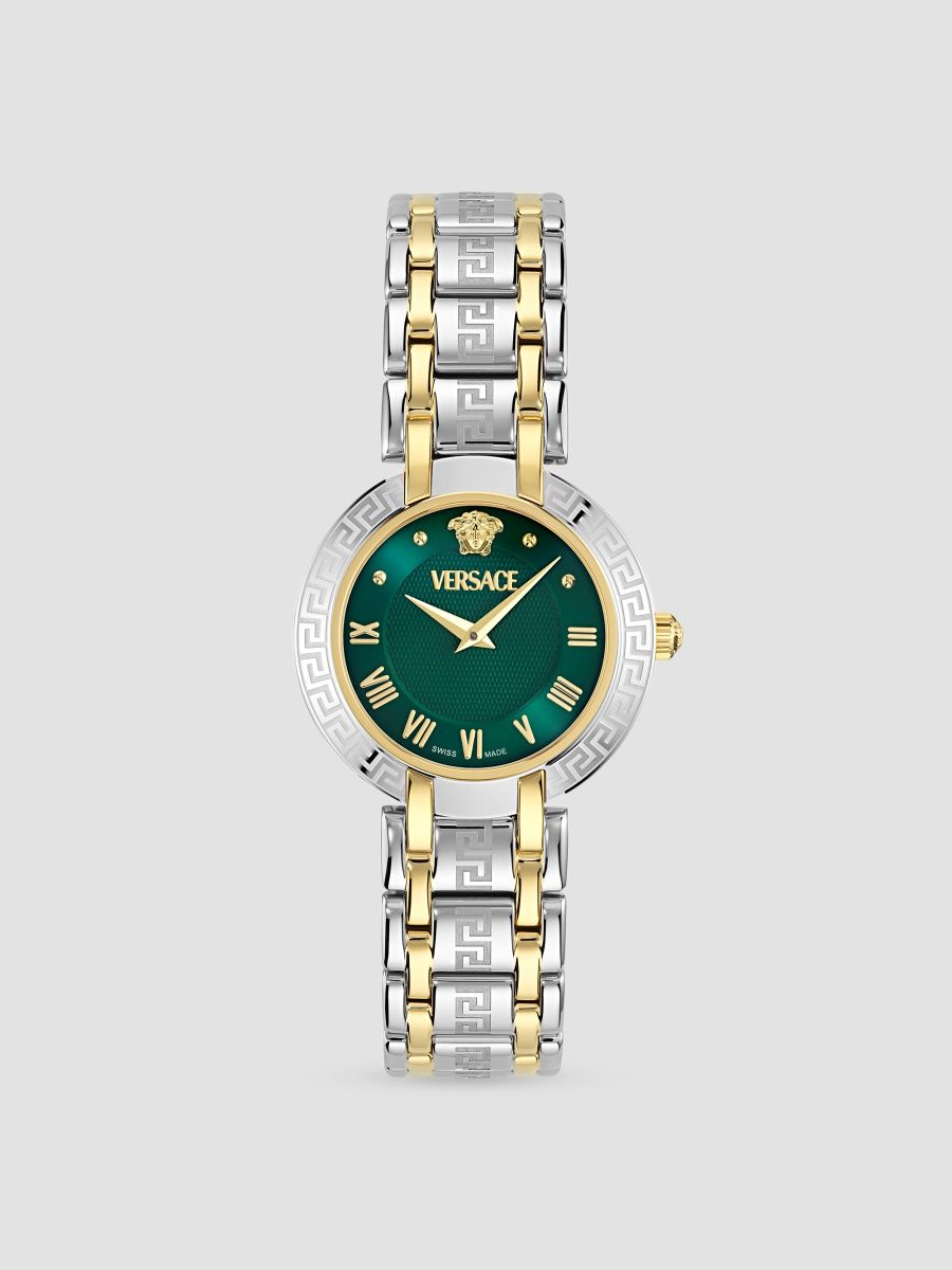 Versace Women's Antlia Two-Tone IP Stainless Steel Bracelet Watch/34MM - Two Tone